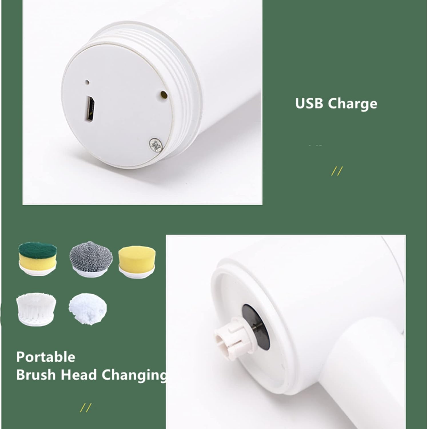 Gyors Tisztító Elektromos Kefe