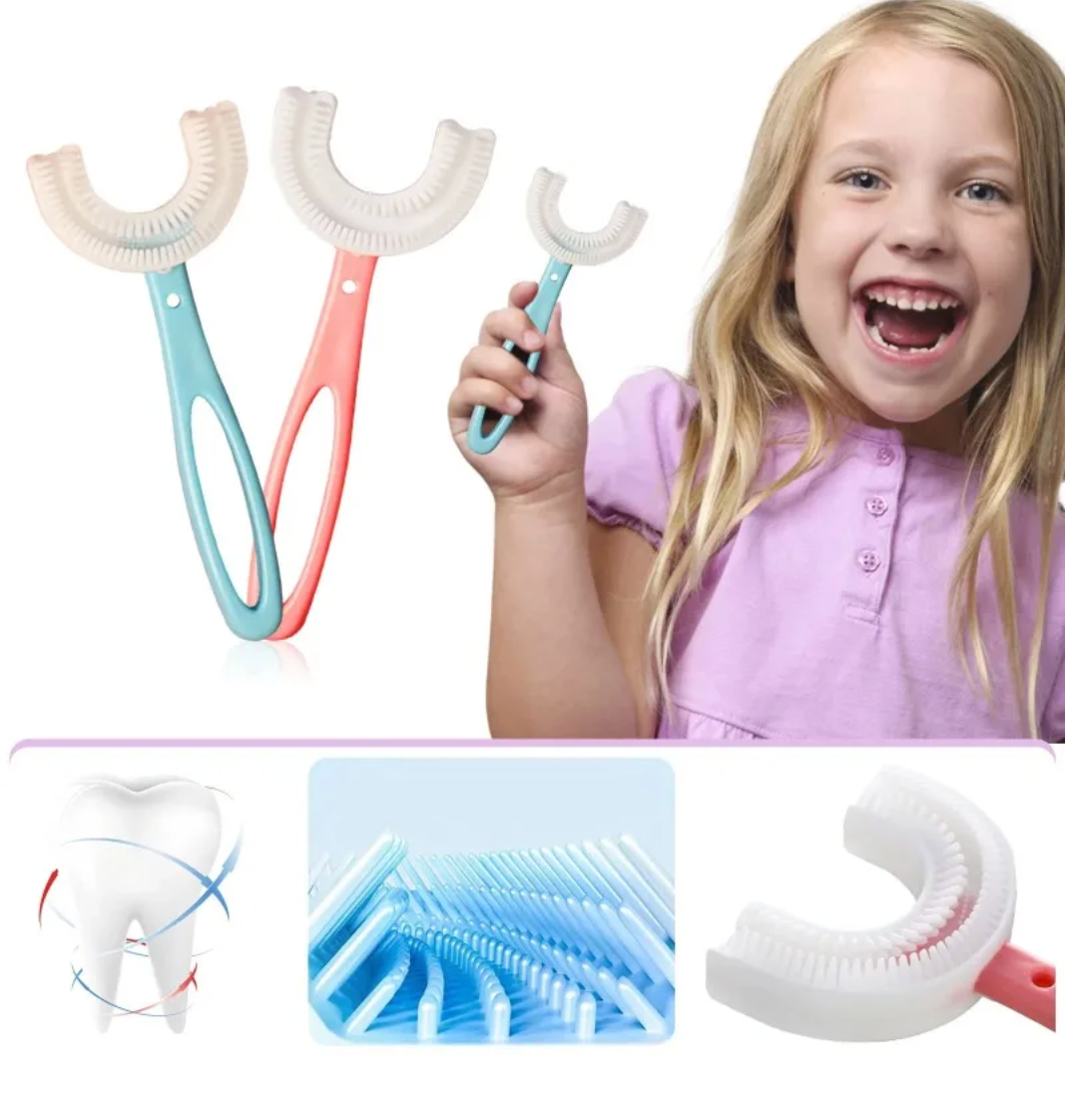 U-alakú gyermek fogkefe 1+1 Ingyen