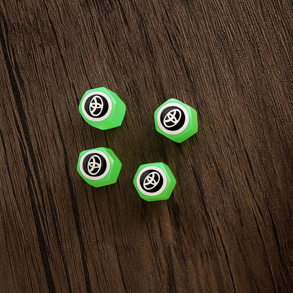 4 Darabos Világító Szelepsapka Készlet