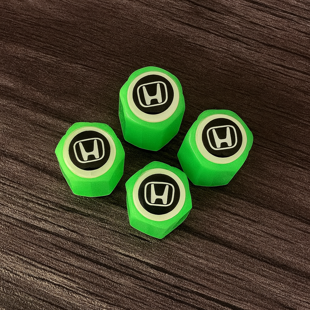 4 Darabos Világító Szelepsapka Készlet