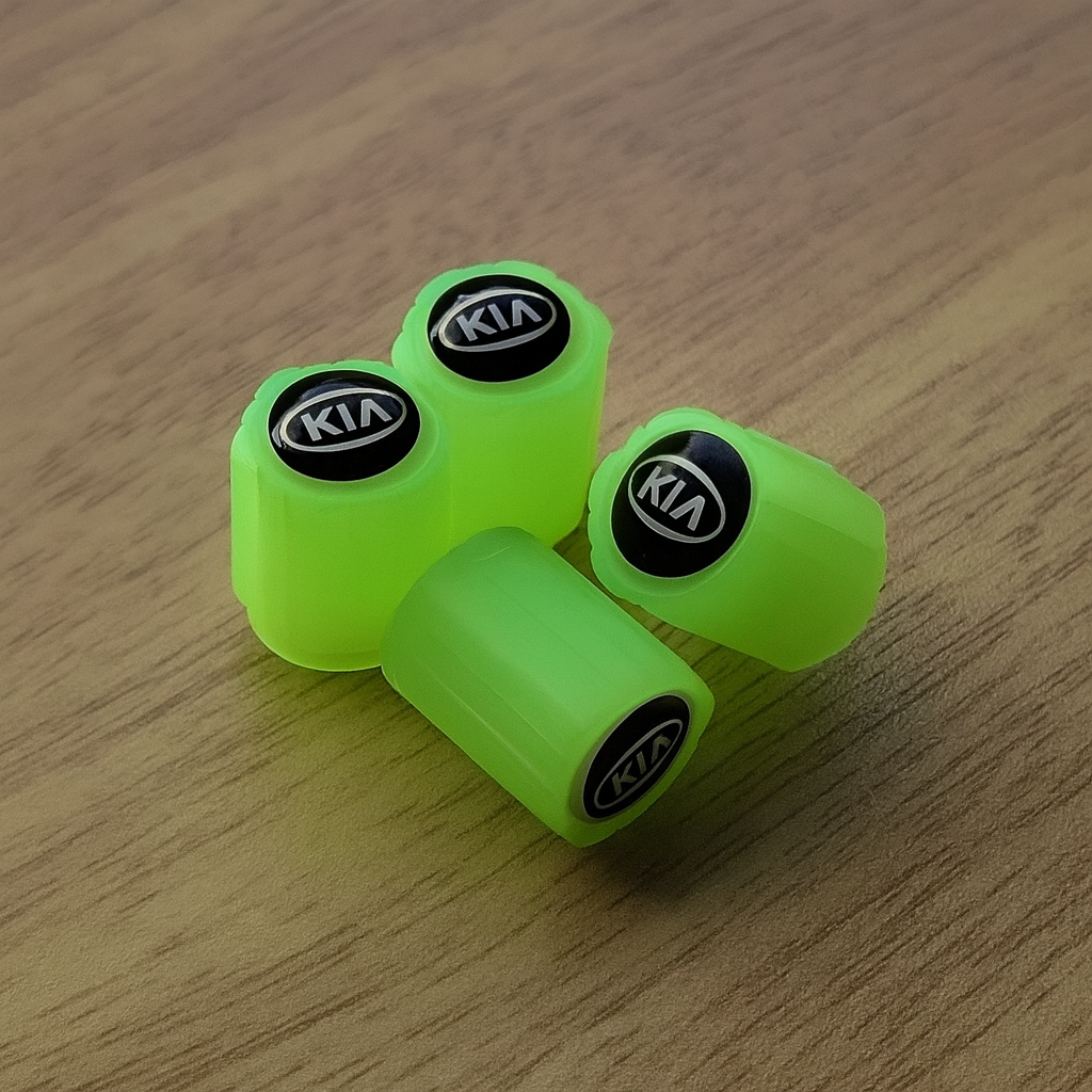 4 Darabos Világító Szelepsapka Készlet