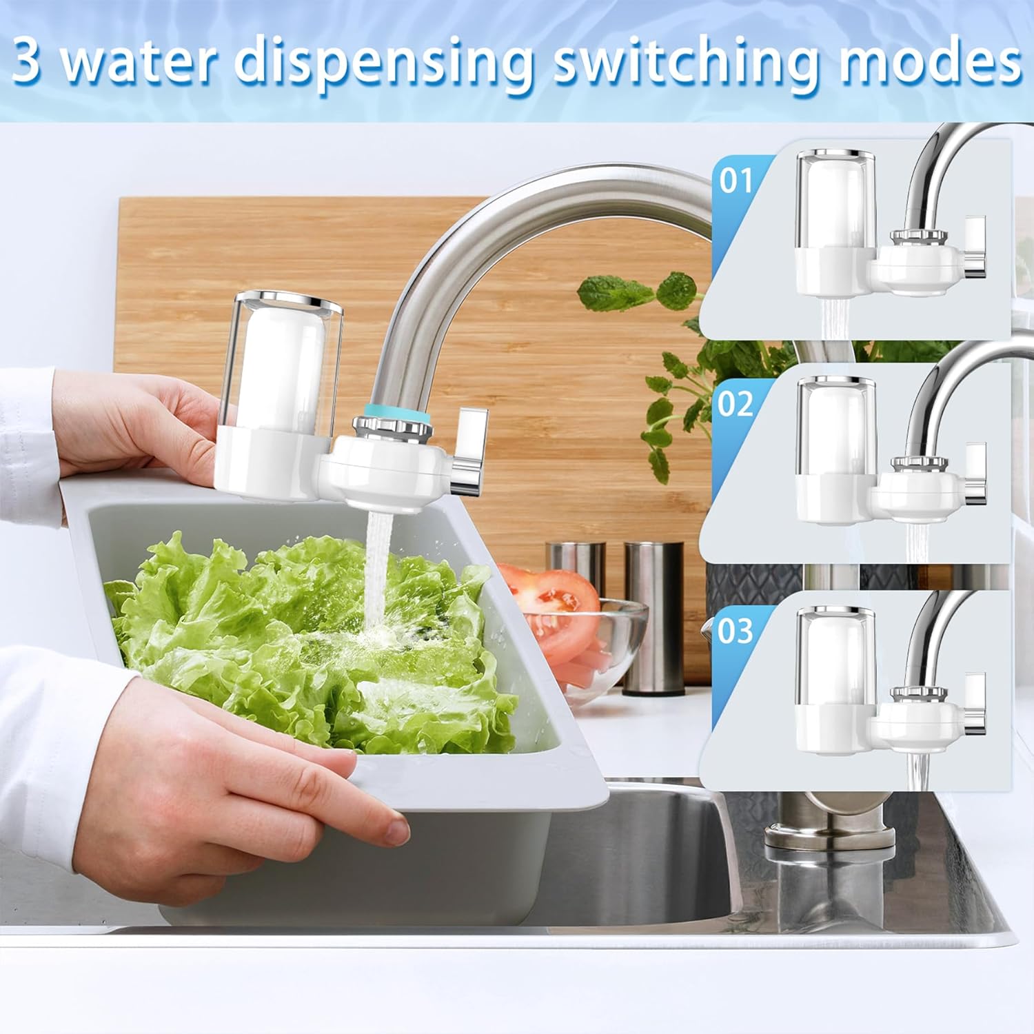 Vízfiltre Csaptelephez Pro, Csökkenti a Klórt