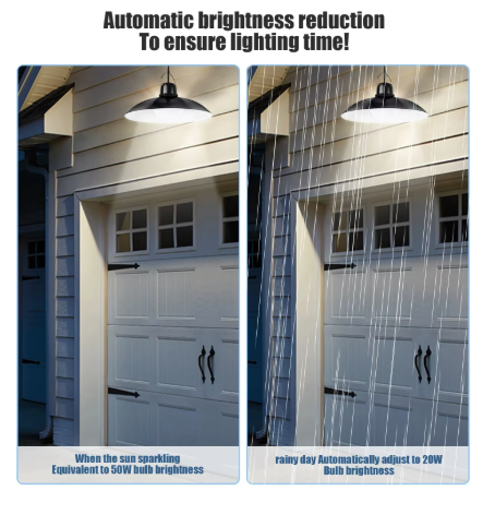 Napenergia, 3 világítási mód, hideg fény, fényérzékelő, távirányítóval vezérelhető