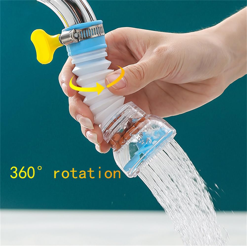 5 az 1-ben teleszkópos, 360 fokban forgatható csapfej