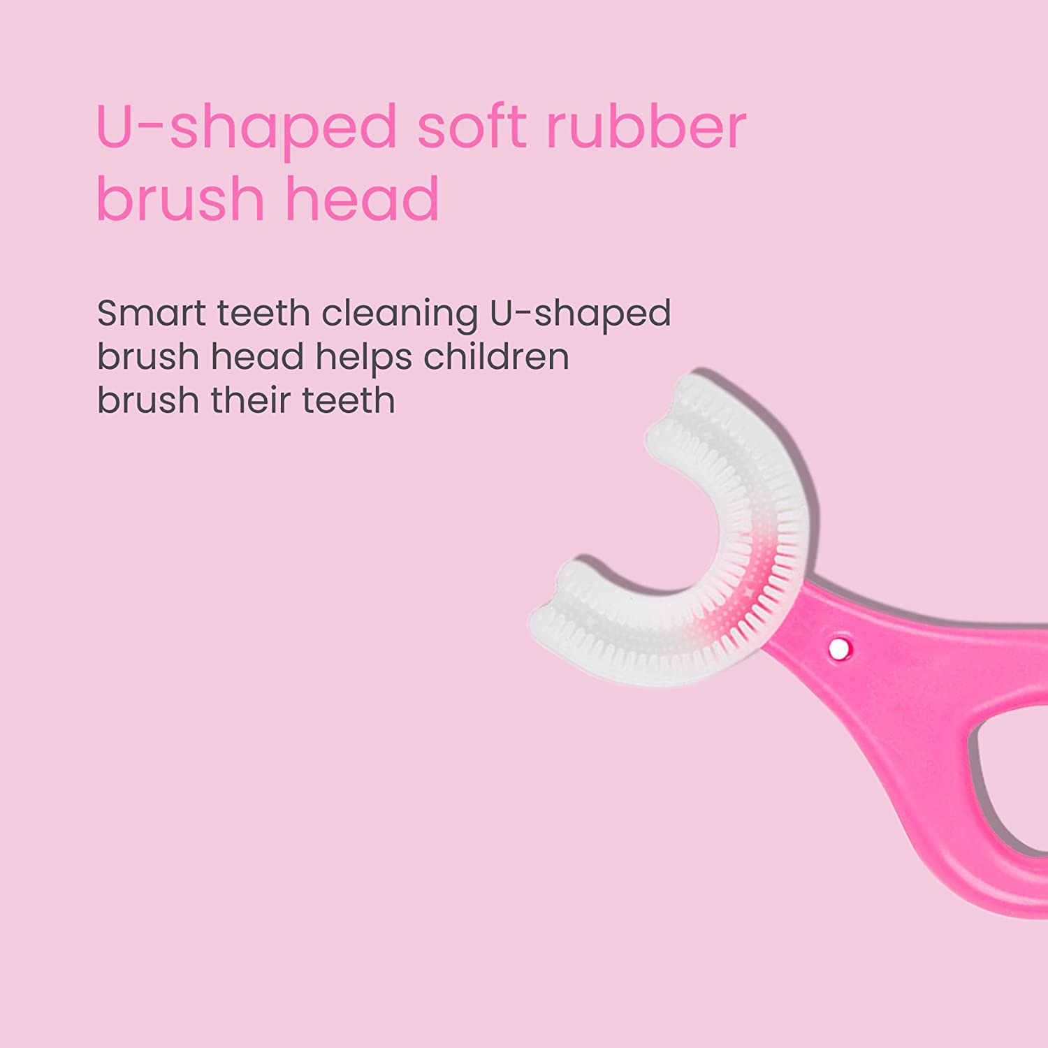 U-alakú gyermek fogkefe 1+1 Ingyen