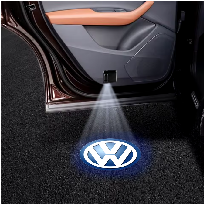 Vezeték nélküli lézerprojektor autóajtóra LED-del Volkswagen