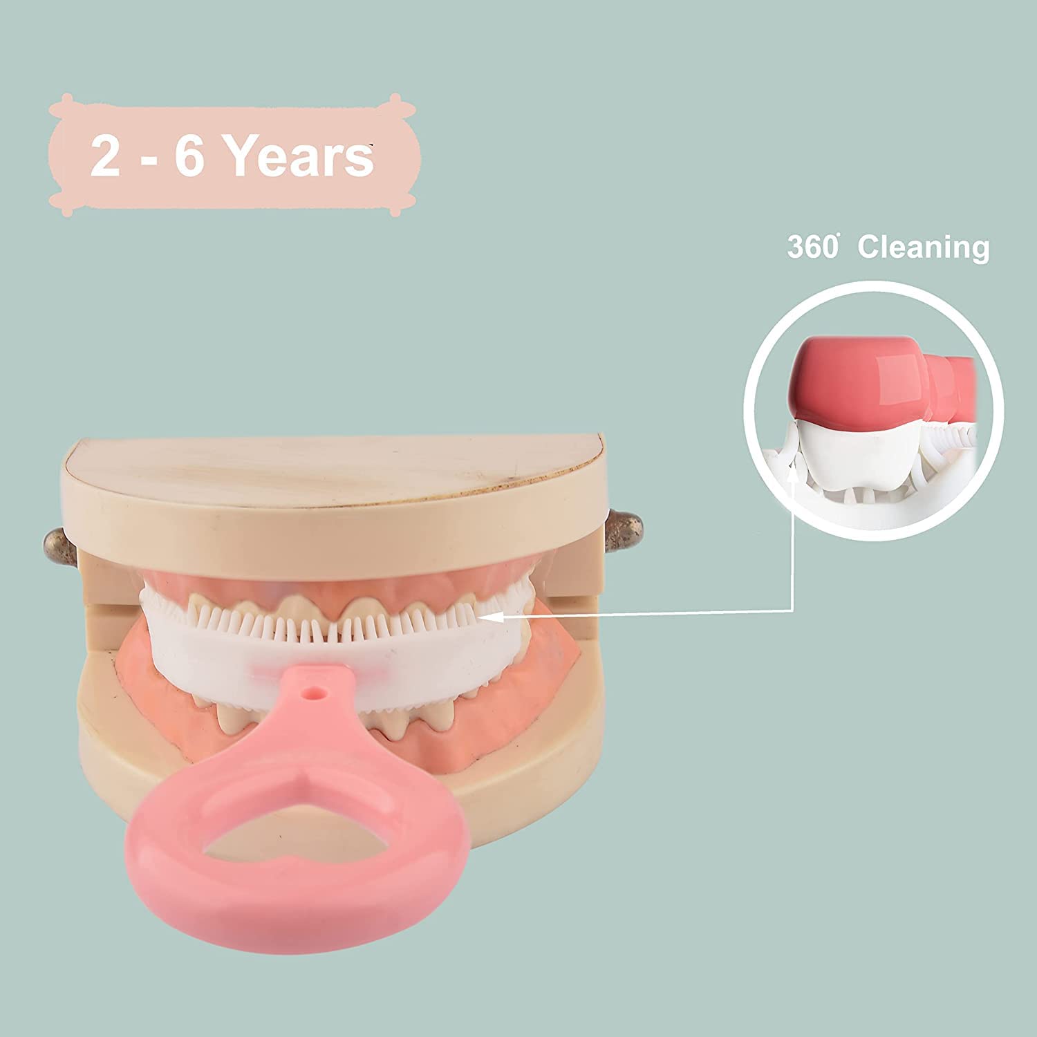 U-alakú gyermek fogkefe 1+1 Ingyen