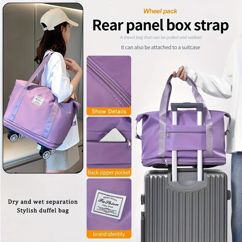 VoyagerMax™ – Bővíthető Kerekes Utazótáska