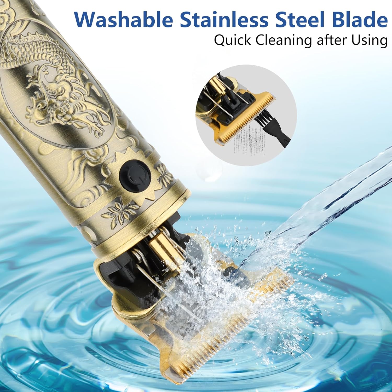 Vintage T9 Professzionális Hajvágó Gép