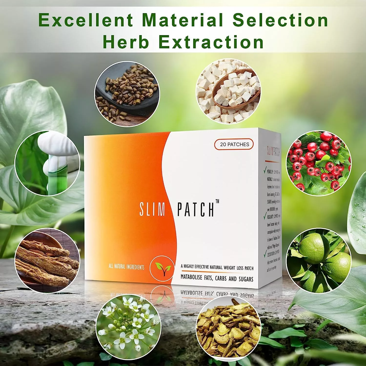 NaturSlim Prémium Karcsúsító Tapasz Szett – 10+10 Ingyen