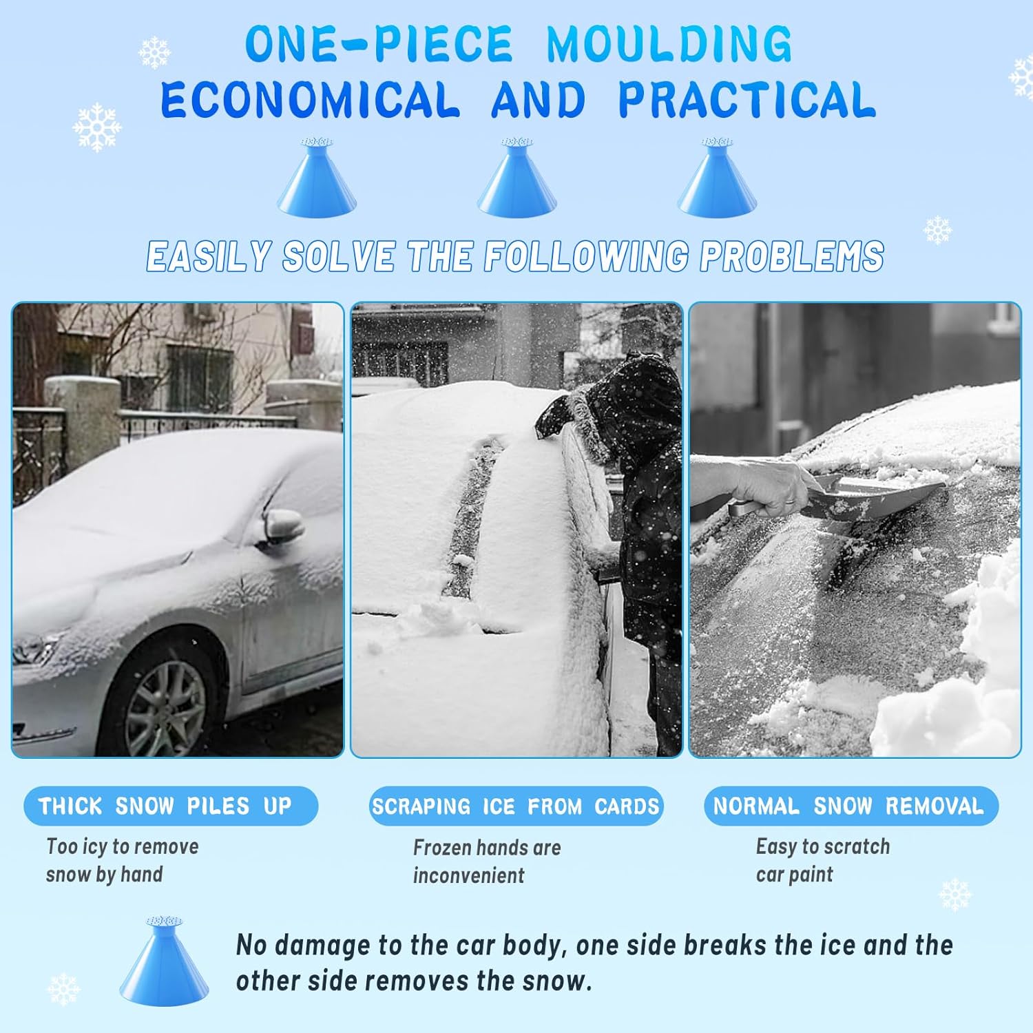 1+1 Ingyenes 2 az 1-ben Kaparó Öntőformával