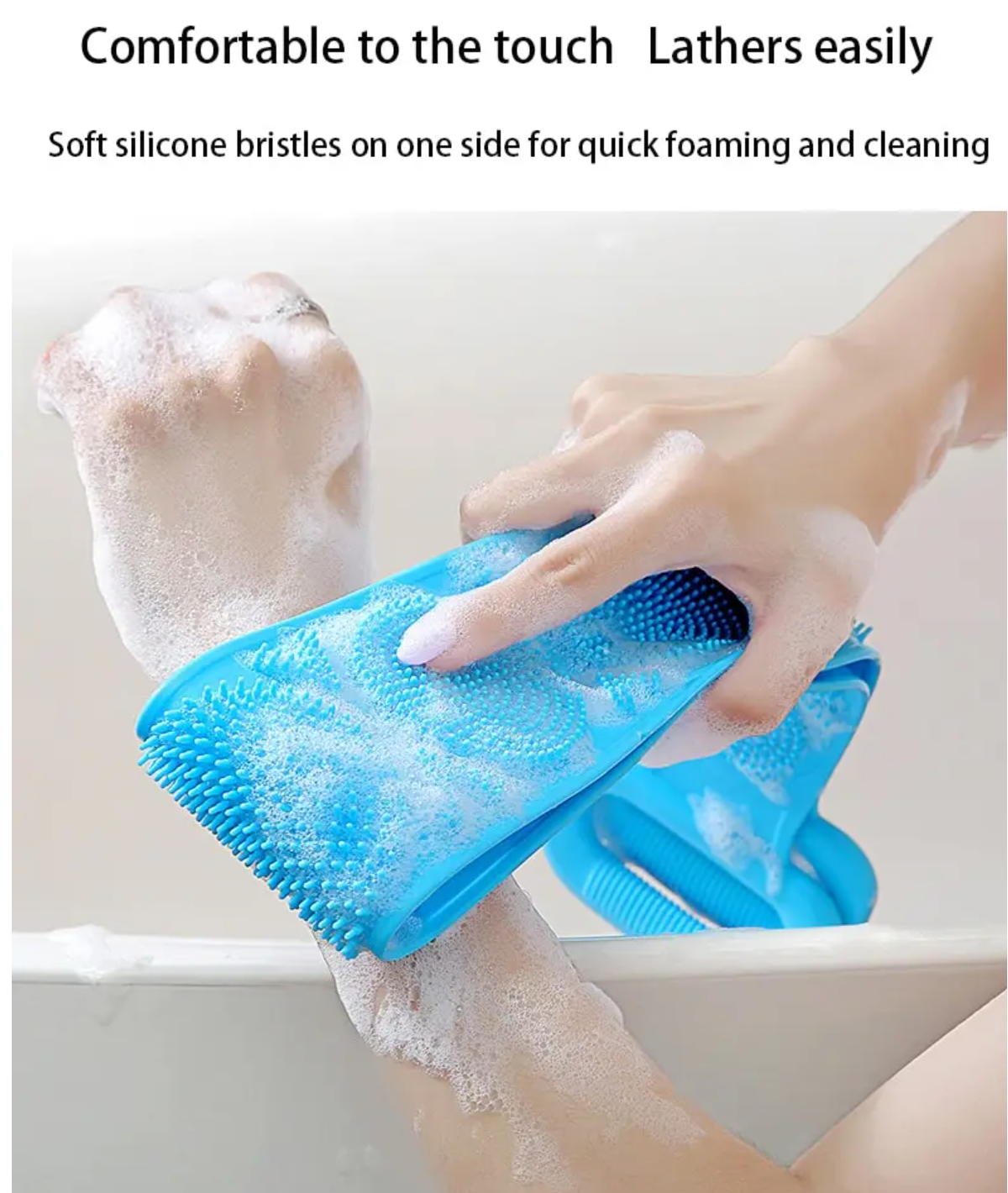 Tisztító és Hámlasztó Kefe Zuhanyhoz